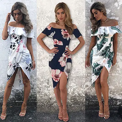 Модные женские туфли Boho Длинные платья Вечеринка Платья для женщин Пром