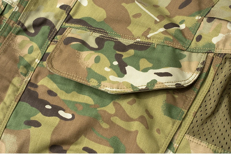 Refire gear, армейская камуфляжная рубашка в стиле милитари для мужчин, водонепроницаемые армейские тактические рубашки SWAT, Весенняя верхняя одежда, много карманов, рубашка карго
