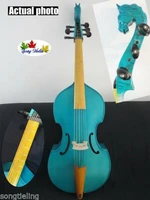 baroque style song brand maestro 6 strings 27 horses head blue viola da gamba