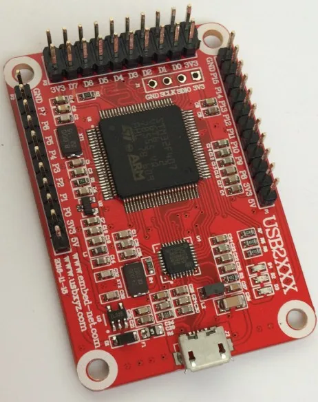 Анализатор мониторинга шины I2C/IIC с поддержкой USB в SPI/I2C/CAN три одном PWM ADC