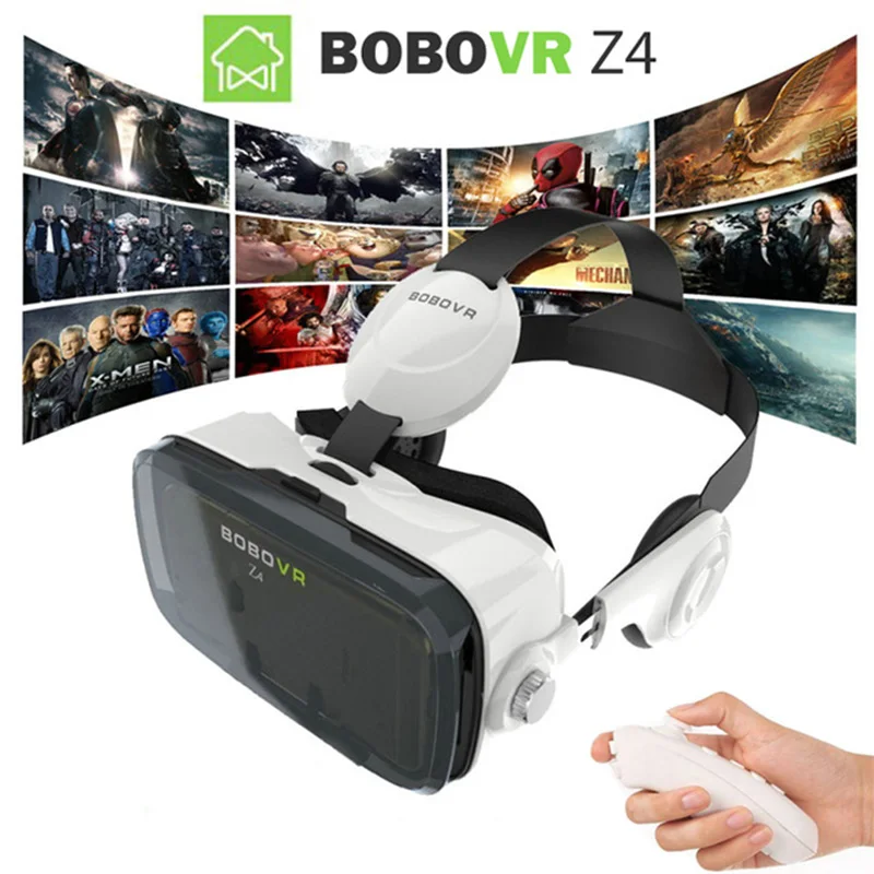 VR коробка 2 0 3D очки Bobovr Z4 мини виртуальной реальности Гарнитура Gafas Google Cardboard