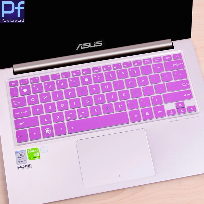 Силиконовая клавиатура защитная крышка для 13,3 дюймов ASUS ZenBook флип UX360CA UX360C UX360CA U310 UX310 UX330 UX330U UX330UA UX330C