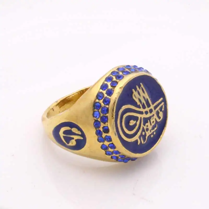 Кольцо с синими кристаллами zkd|blue crystal ring|crystal ringring ring |