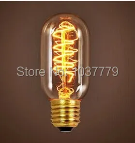 Бесплатная доставка заказ образцов спиральных винтажных углеродных ламп