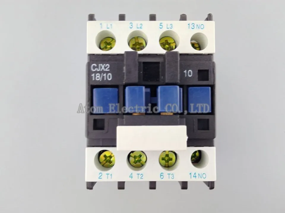 CJX2 1810 контактор стартера мотора реле AC220V 380V 24V 36V 48V 110V Напряжение дополнительный