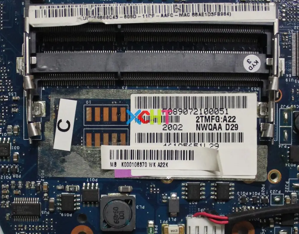 for Toshiba Satellite A660 A665 K000106370 NWQAA LA-6062P w N11M-GE1-B-A3 GPU Laptop Motherboard Mainboard Tested enlarge