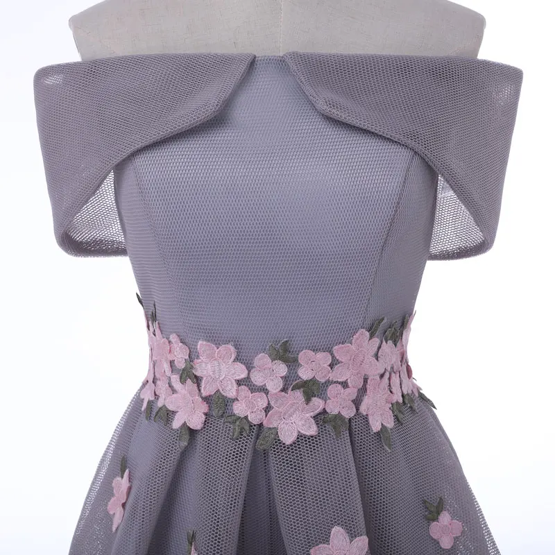 2017 новое поступление платья для выпускного вечера Vestido de Festa платье с аппликацией