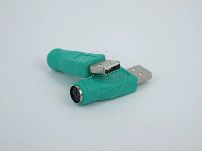 USB-разъем папа для PS2 PS/2 порта 6pin Mini Din мама переходник-соединитель клавиатуры мыши