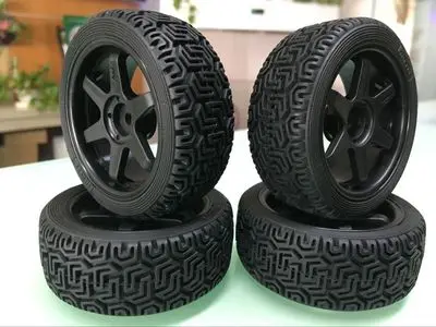 HPI Rally 4pcs 1/10 на дороге Дрифт автомобильных шин набор для Tamiya TT01D/E TT02 4 шт - Цвет: HPI Rally 4pcs