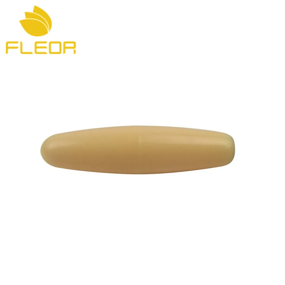 6 шт. желтые пластиковые наконечники для плечо и тремоло FLEOR Whammy Bar 5 мм гитарных