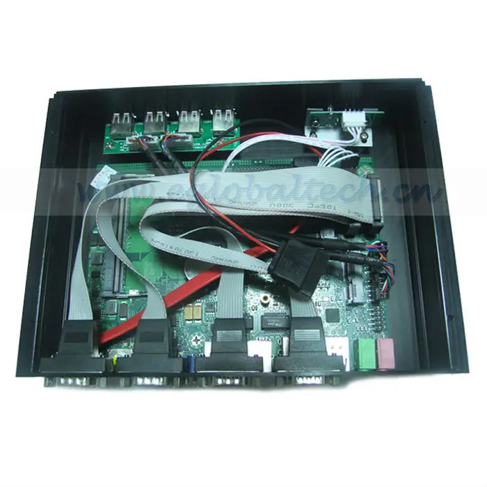 Безвентиляторный промышленный мини ПК Linux Windows XP алюминиевый прочный компьютер