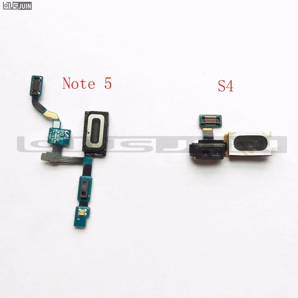 

Ear Speaker Earpiece earphone Flex Cable Ribbon For Samsung Galaxy Note 5/S4