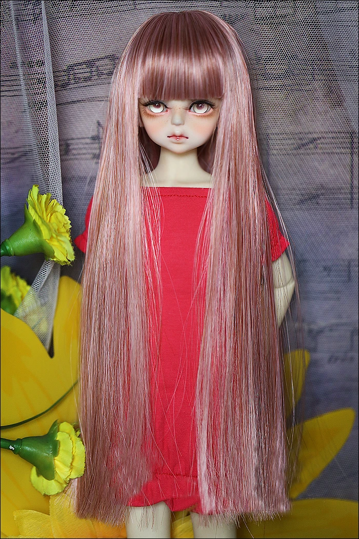 

D01-P099 детская игрушка ручной работы 1/3 1/4 аксессуары для куклы BJD/SD кукла E04 прямой волос 1 шт.