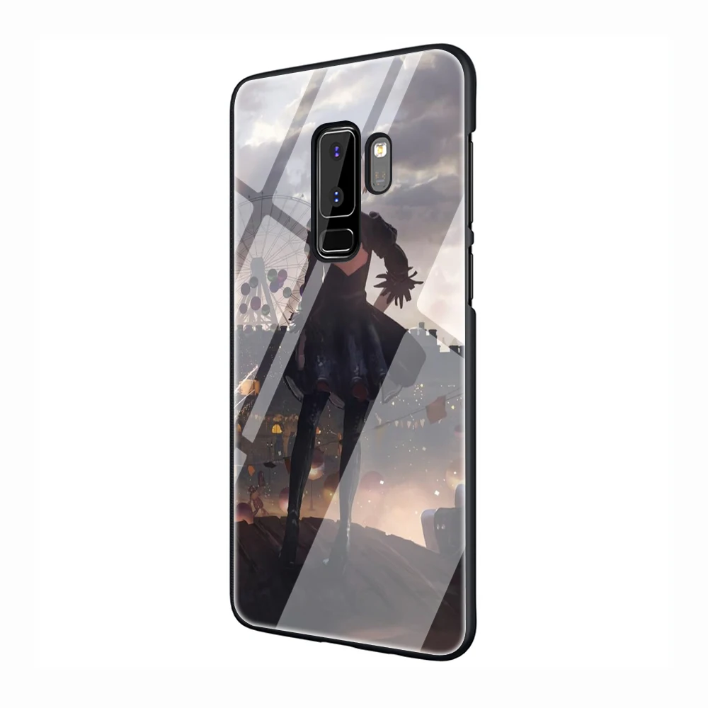 НИР автоматов закаленное Стекло чехол для телефона чехол для samsung Galaxy S7 край S8 9 10, 8, 9, 10, плюс A10 20 30 40 50 60 70 - Цвет: G7