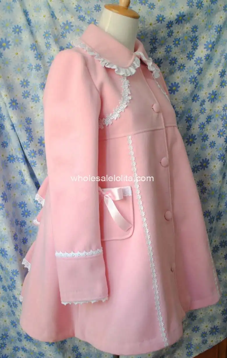 Япония Дешевые Изготовленные На Заказ Розовые зимние шерстяные теплые