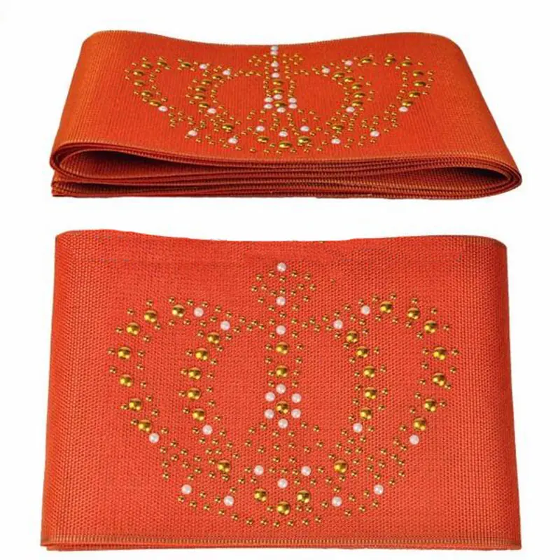 Уже галстук разноцветный Африканский тюрбан в стиле геле с сеткой из бисера