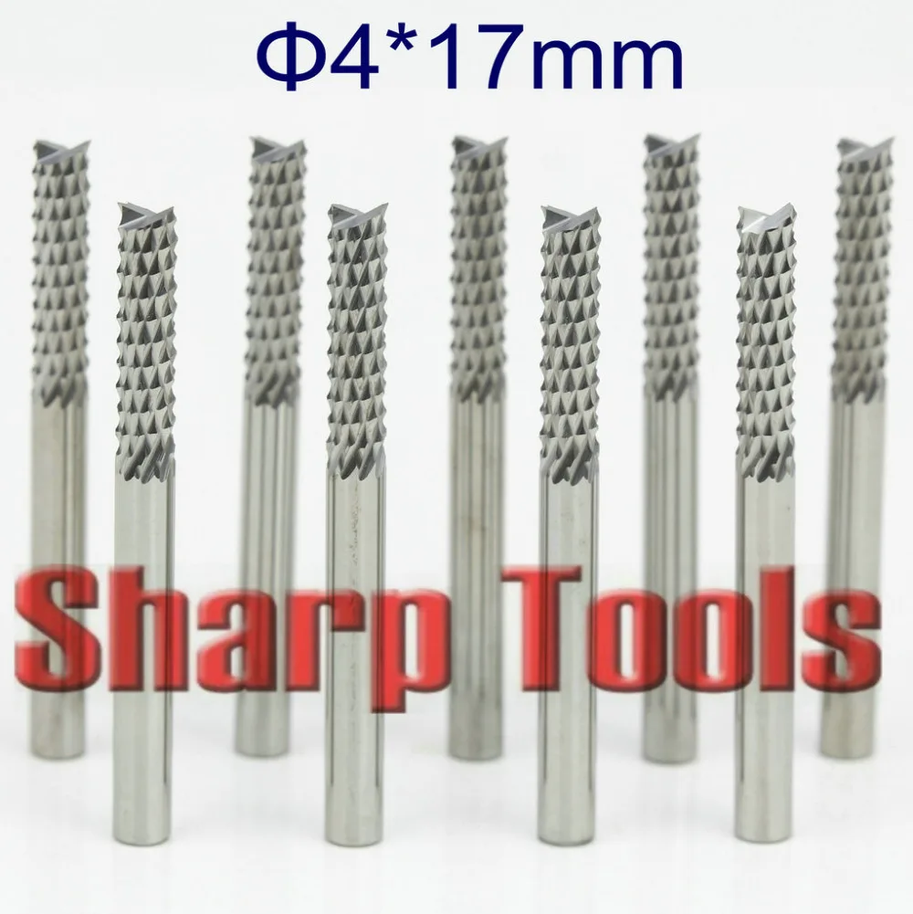 4*17 мм искусственная зерна инструмент для ЧПУ печатная плата биты резак печатной