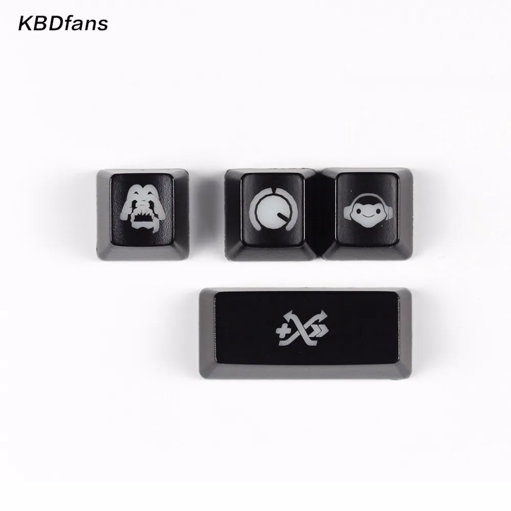 Blacklit kecap oem профиль для механической клавиатуры diy r4 esc 2 25 левый сдвиг|Клавиатуры| |