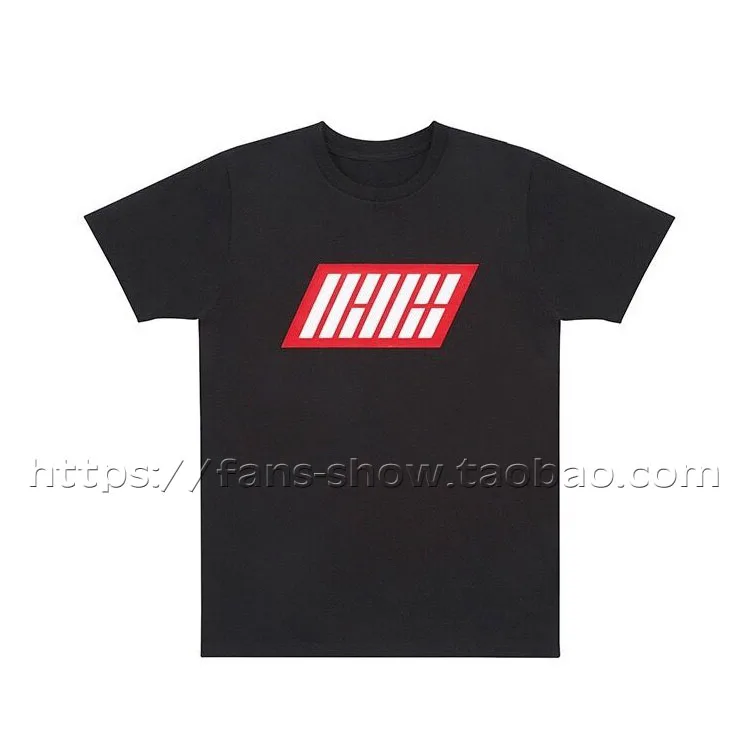 Футболка с коротким рукавом от iKON SHOW TIME концерт B.I Бобби те же Цзинь Hwan YunHyeong |