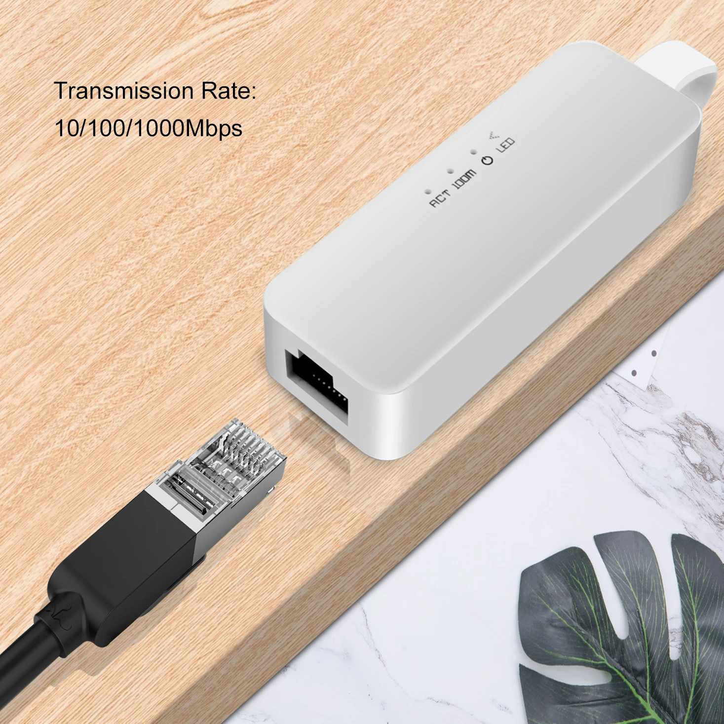 USB Ethernet адаптер 2 0/3 0 10/100/1000 Мбит/с гигабитная RJ45 сетевая карта Lan сетевой конвертер