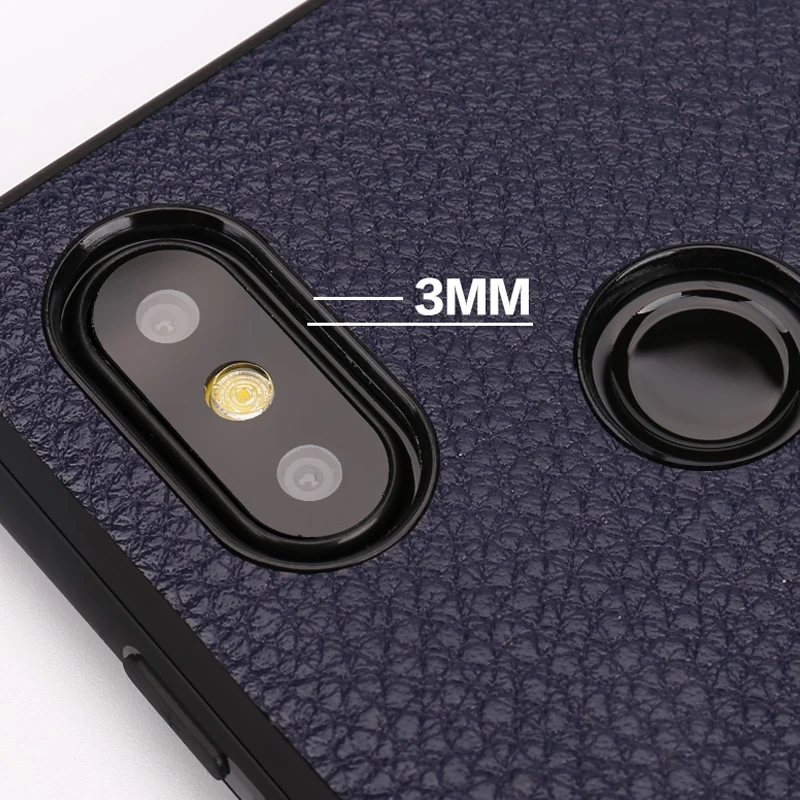 Чехол для Mi Max 3 чехол Mofi Xiaomi из искусственной кожи Max3 твердая деловая задняя
