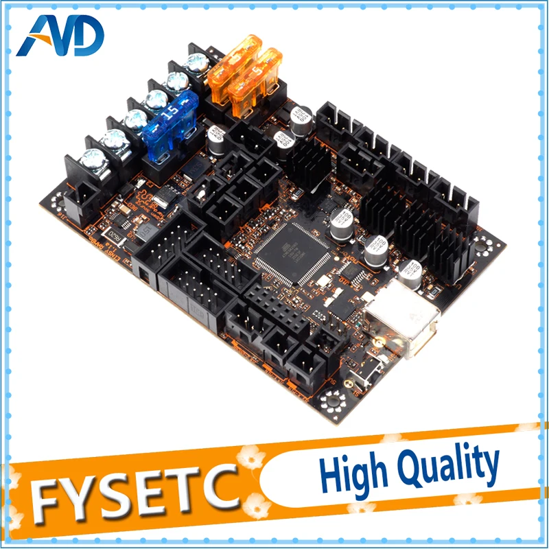 EinsyRambo 1.1a материнская плата для Prusa i3 MK3 с 4 шаговыми драйверами Trinamic TMC2130 SPI управление 4 Mosfet переключаемые выходы