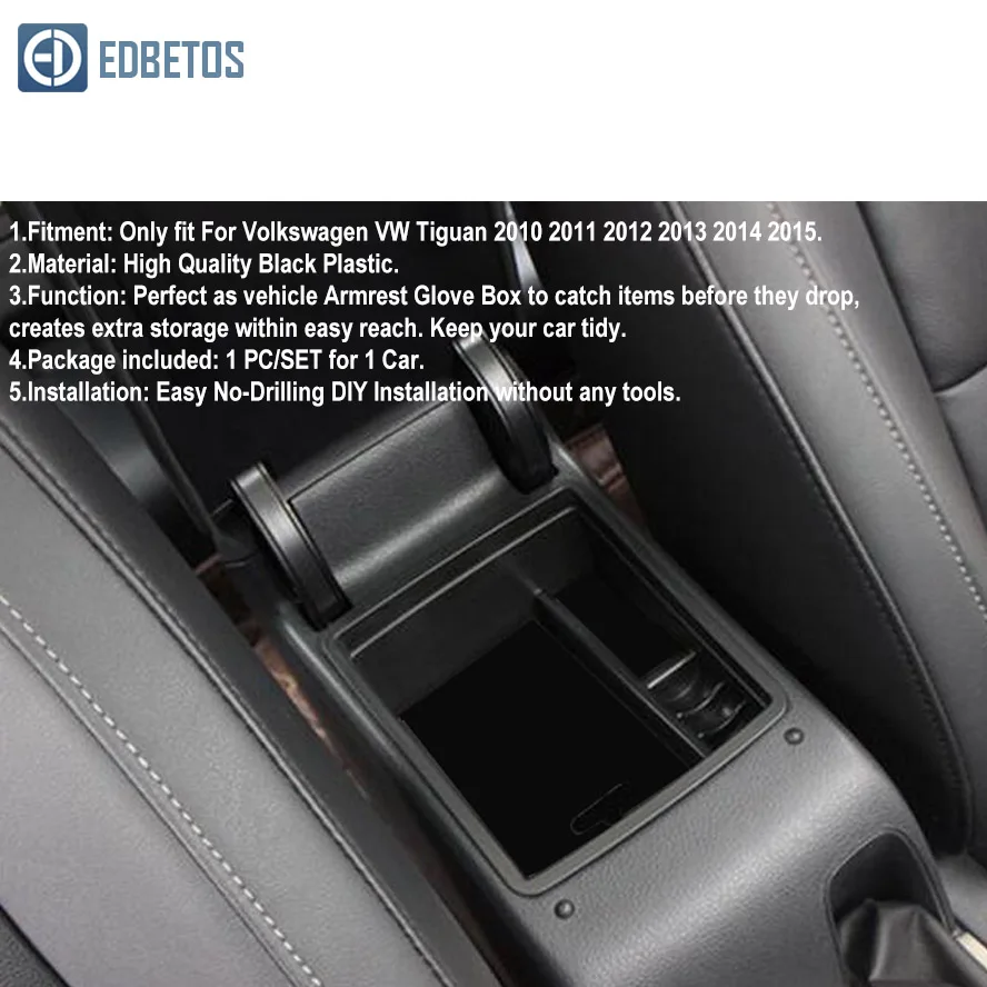Подлокотник для хранения перчаток для Volkswagen V W Tiguan 2009 2010 2011 2012 2013 Tiguan аксессуары органайзером