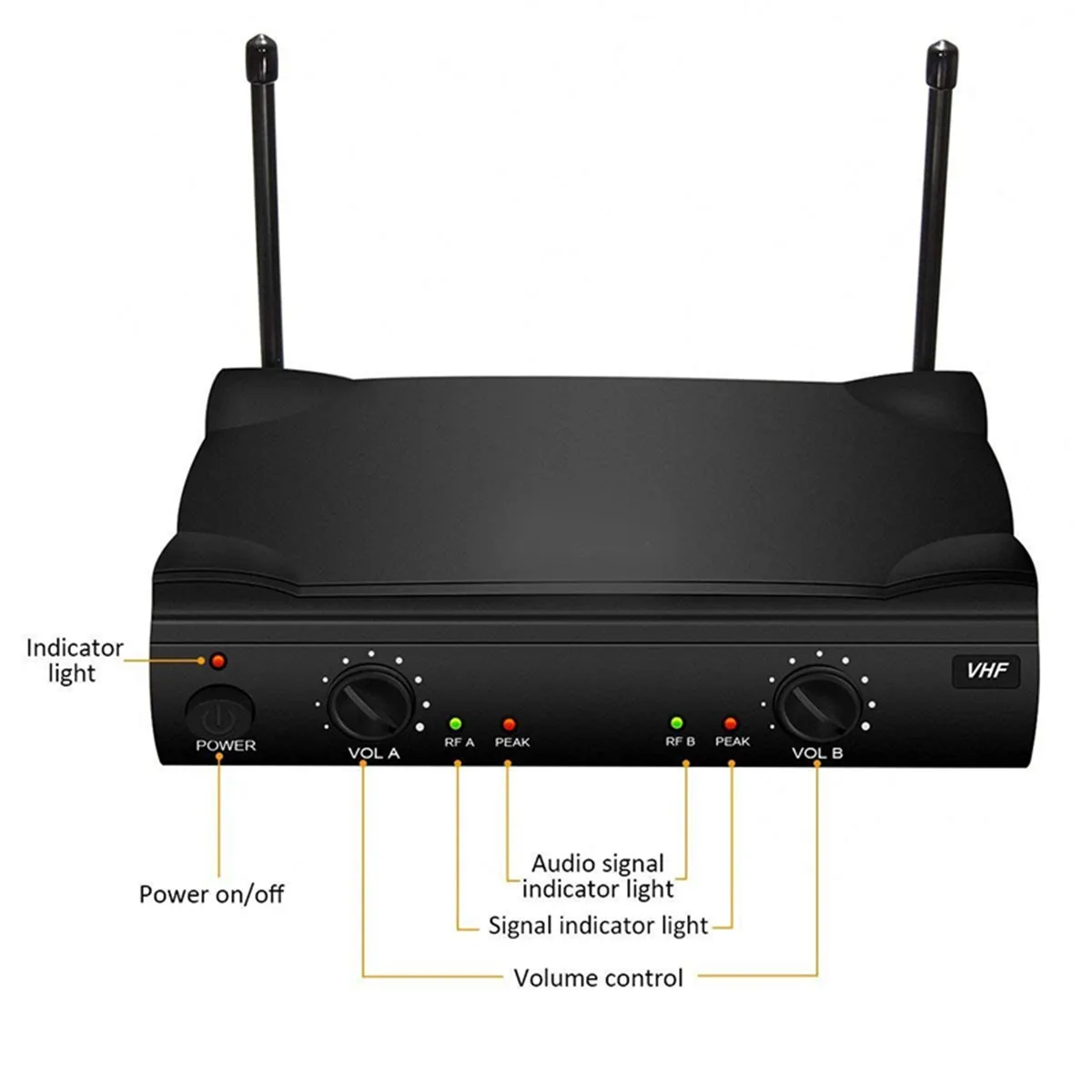 Профессиональная двойная Беспроводная микрофонная система UT4 эффективная два