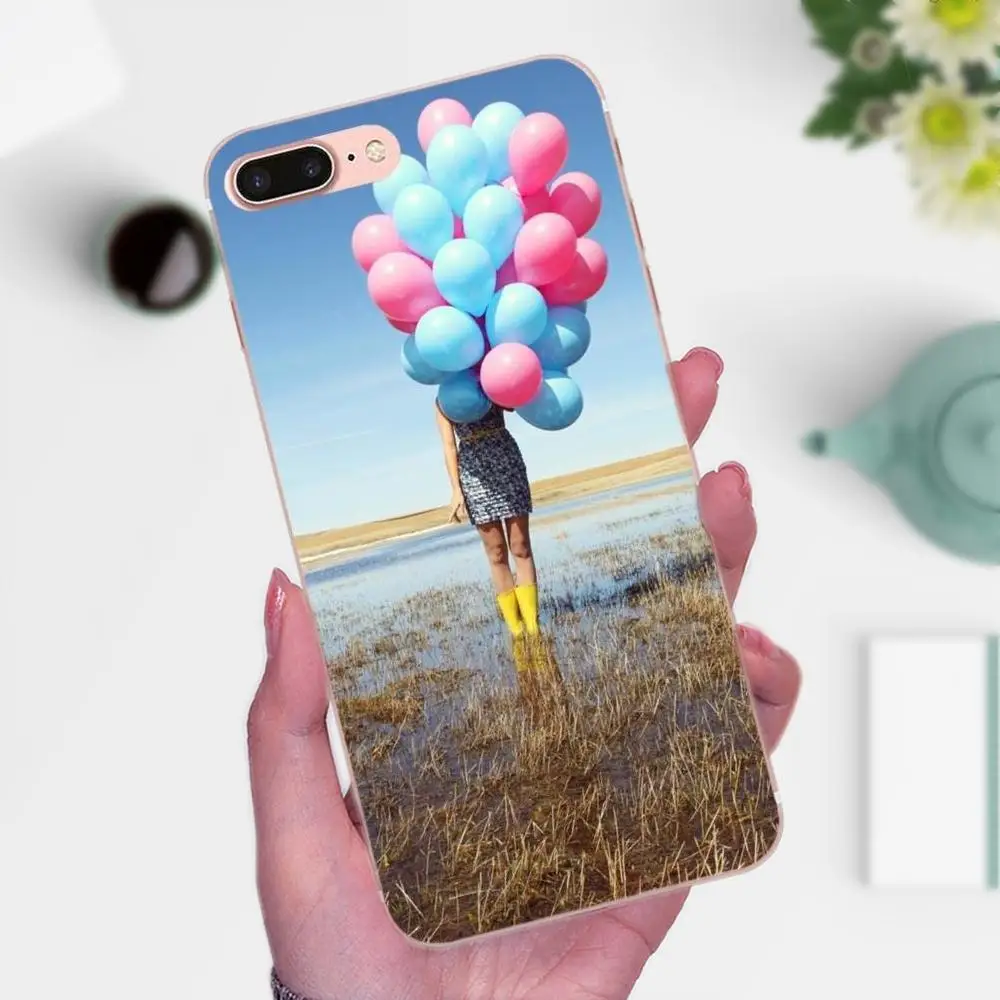 Красочные воздушные шары Fire Balloon для Huawei P7 Honor 4C 5A 5C 5X 6 6C 6A 6X 7 7X 8 9 V8 V10 Y3II Y5II Y6II G8 Play