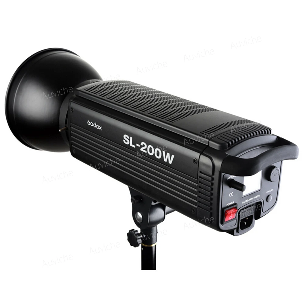 Godox SL 200W 5600 К студийная светодиодная подсветка для видеосъемки заполняющий свет