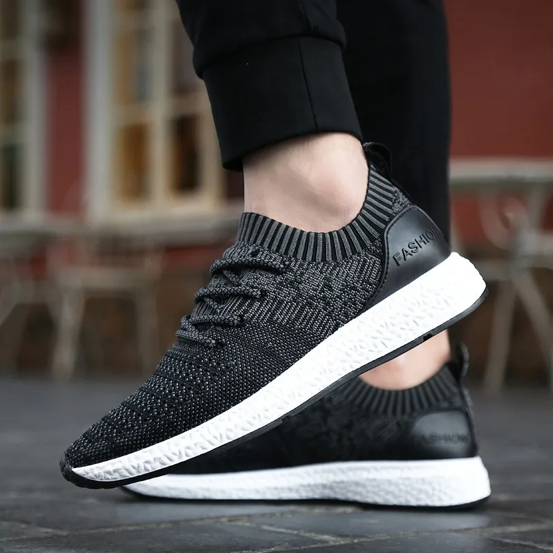 REETENE Men Mesh Casual Shoes Breathable 2019 New Summer Spring Sneakers Fashion Slip On | Обувь