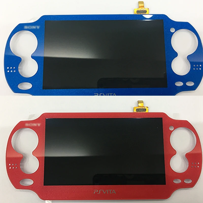 

5 цветов 100% Новый оригинальный ЖК-дисплей для ps vita psv ita 1000 lcd дигитайзер PSV 1xxx ЖК-экран дисплей черный цвет