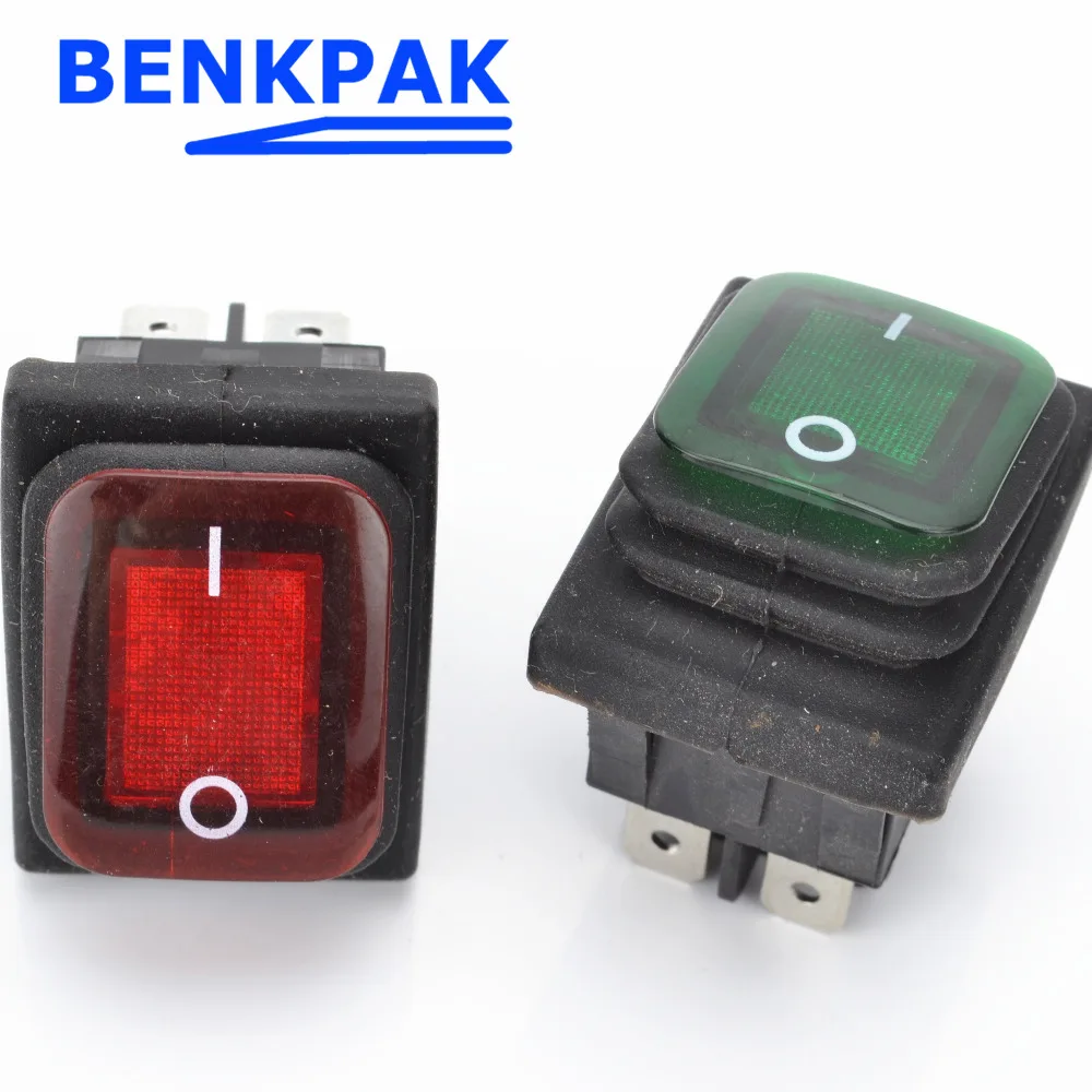 Переключатель игровой машины 1 шт. Водонепроницаемый 6 pin ON OFF Погодный пакет лодка