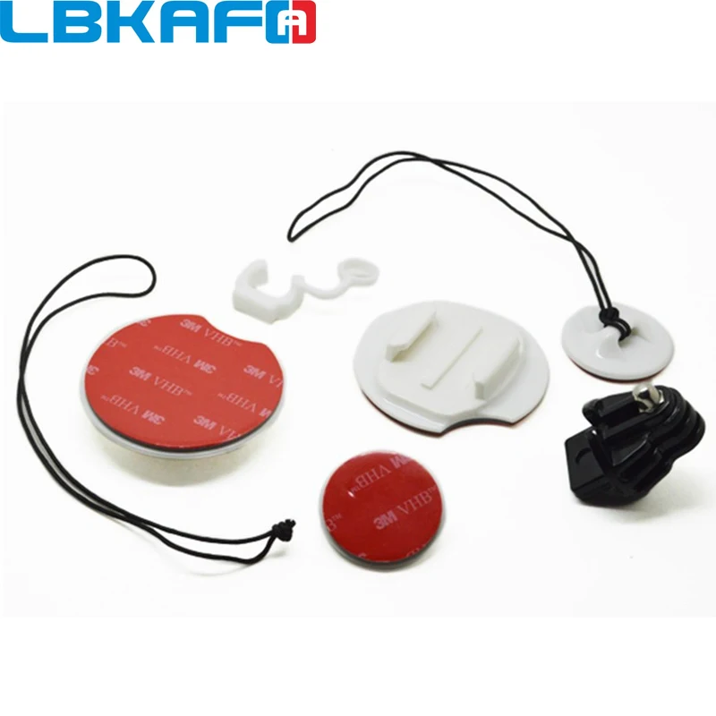 

LBKAFA 8 in 1 Surfboard Surfing Mounts + Camera Tethers + Rubber Locking For Gopro Hero 9 8 7 6 SJCAM SJ4000 SJ5000 SJ6 SJ8 DJI