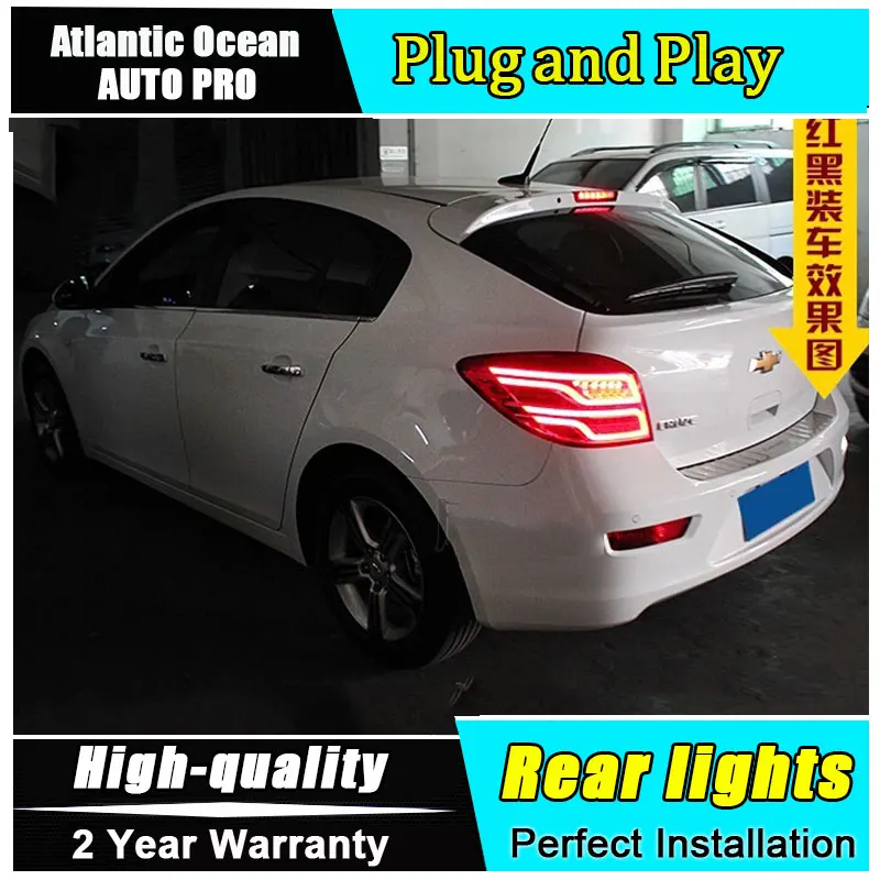 2009-2014 для chevrolet cruze светодиодные задние светильник s CRUZE хэтчбек сзади Тюнинг