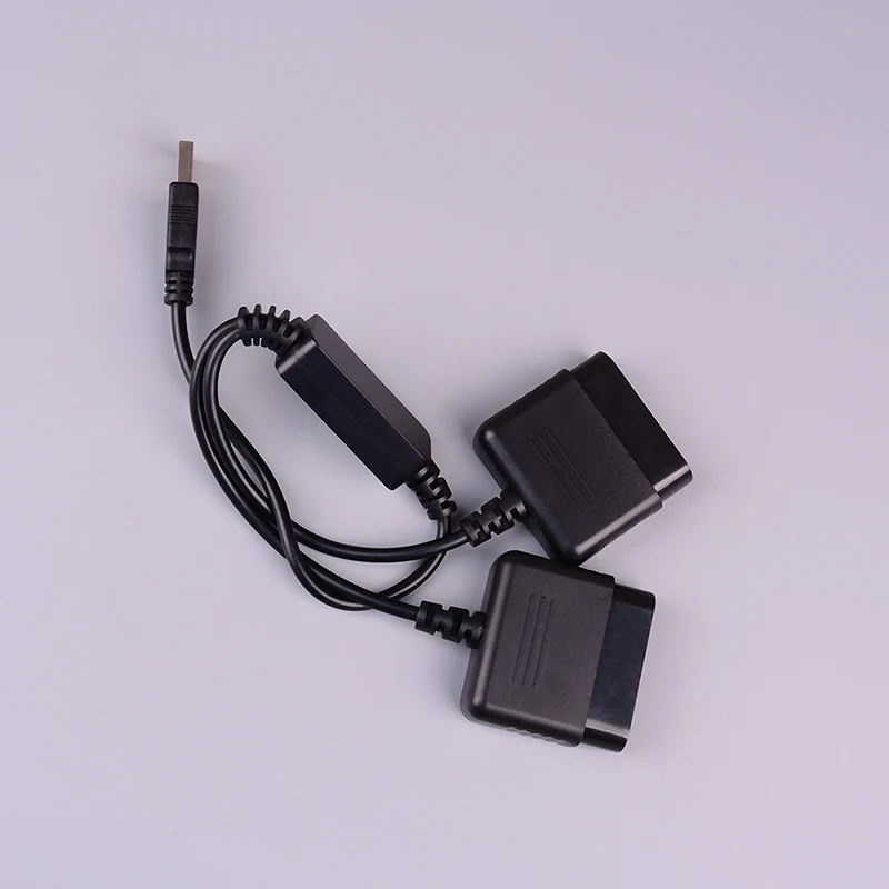 USB порт адаптер конвертер кабель для PS2 проводной контроллер для sony Playstation 2 игровые кабели для PS1 PS2 к ПК USB 2,0 контроллер