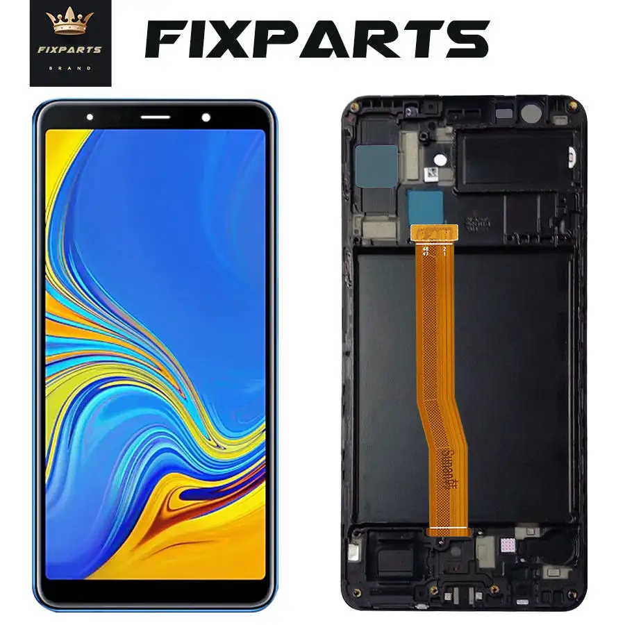 6 0 &quotдля SAMSUNG GALAXY A7 2018 LCD A750 A750F SM дисплей сенсорный экран дигитайзер сборка Замена
