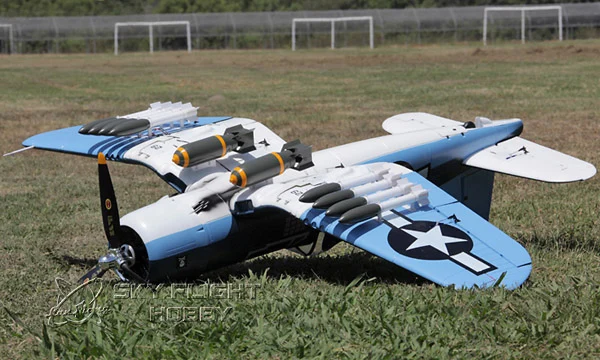 Skyflight LX модель 1,6 м размах крыльев F4U модель пропеллера самолета