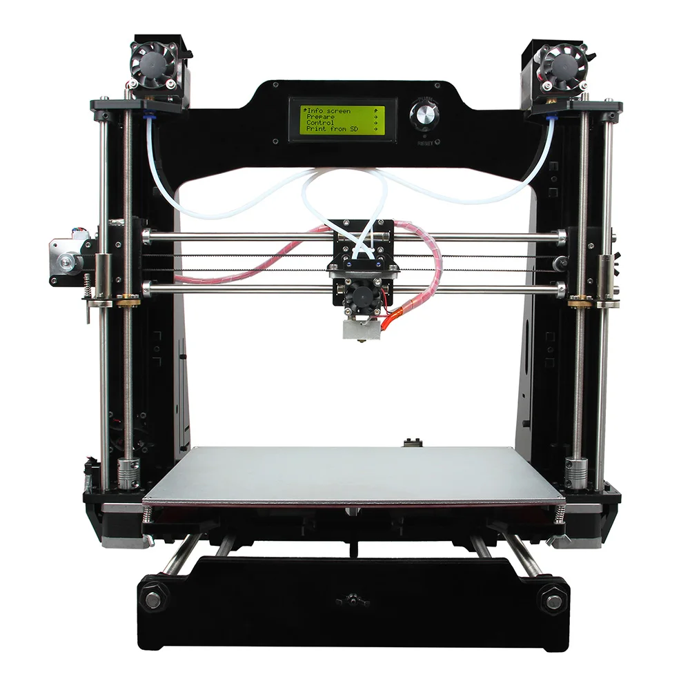 Geeetech Prusa I3 M201 3D принтеры 2 в 1 вне экструдер акриловая рамка Reprap DIY печати Наборы