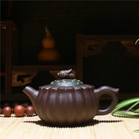 140ml factory direct genuine yixing purple clay teapot chinese kung fu zisha tea pot gift box package free shipping