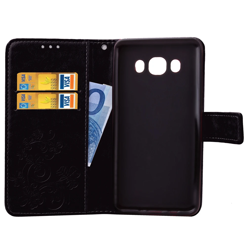 Чехол для телефона Samsung Galaxy J3 J5 J7 2016 J310 J510 J710 откидная задняя крышка из