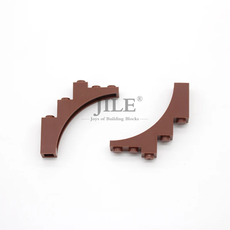 Бесплатная доставка Moc Арка из кирпича 1x5x4 непрерывный лук 2339 сделай сам