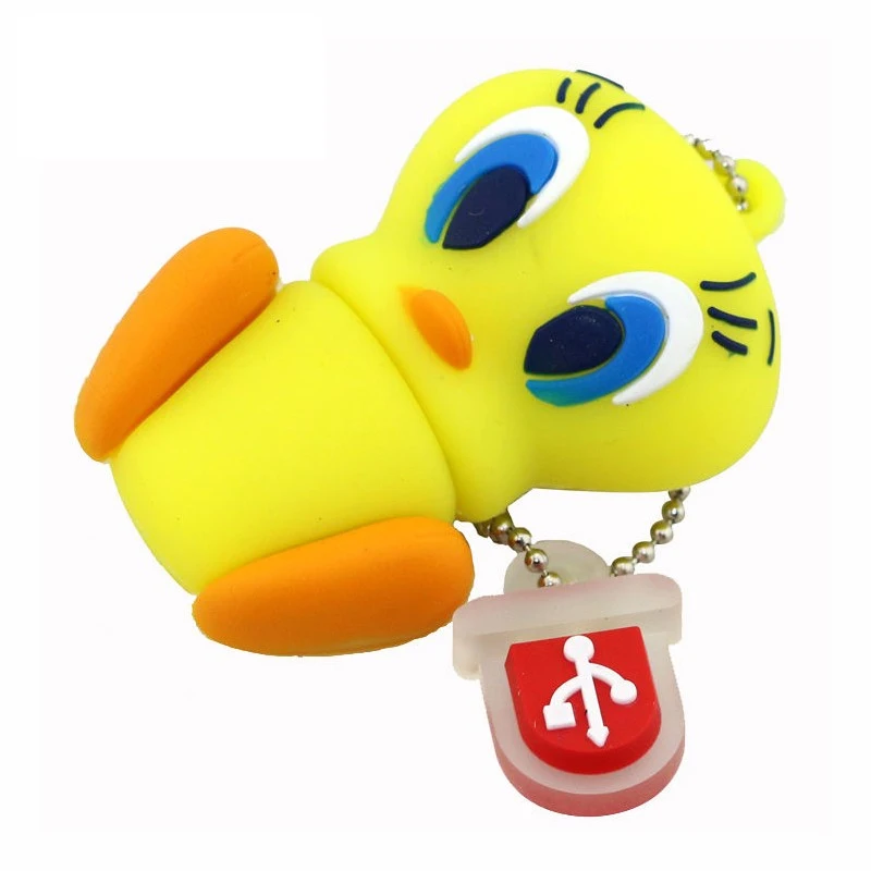 USB-флеш-накопитель с животными в виде утки багги кролика вороны Льва кота 64 ГБ 32 16 8