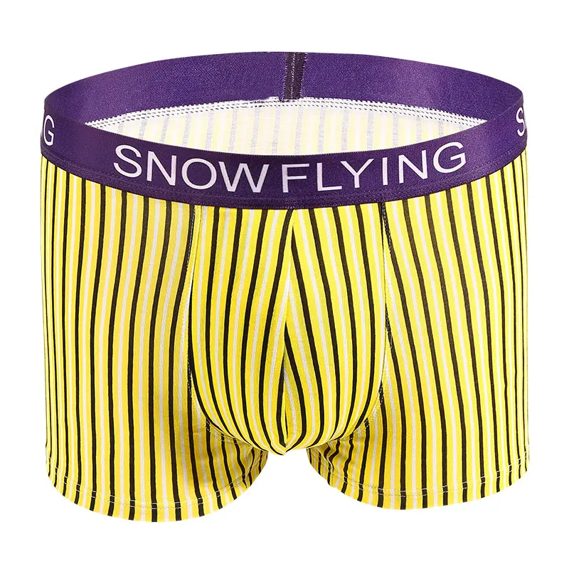 5pieces/lot Mens Boxer Shorts Modal Underwear Men Underpants Fashion Striped Boxers Print Cueca Calecon Homme Underwears | Мужская