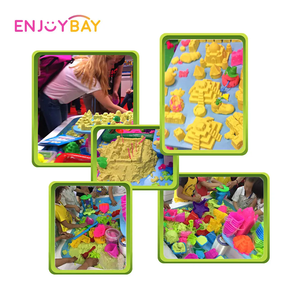Enjoybay Красочный ПВХ надувной песочный поднос для детей Забавный детский
