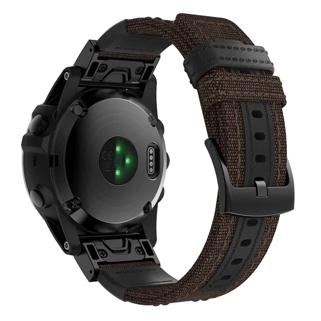 26 22 мм ремешок для часов Garmin Fenix 5X5 Plus 3 3 HR Forerunner 935 S60 часы Quick Release силиконовый легкий ремешок на запястье - Цвет: Brown