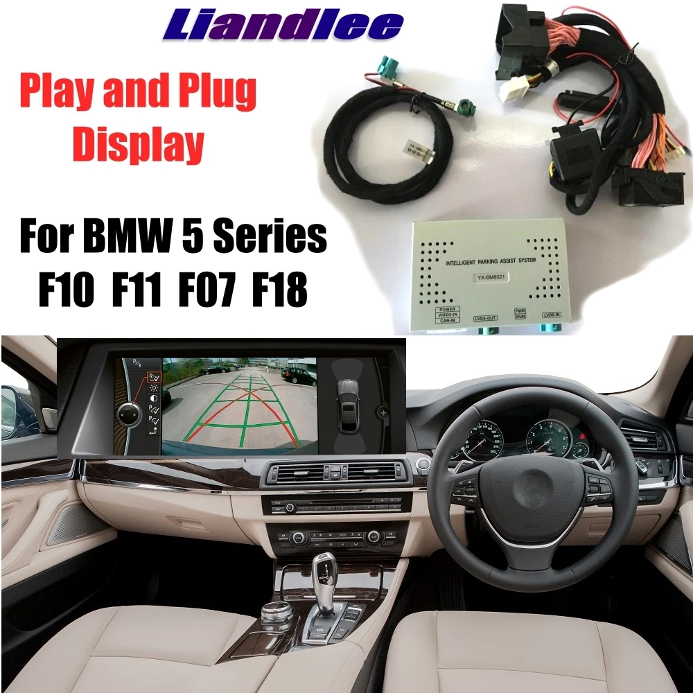 Liandlee парковочная камера интерфейс обратная резервная наборы для BMW 5 F10 F11 F07 F18 CCC CIC