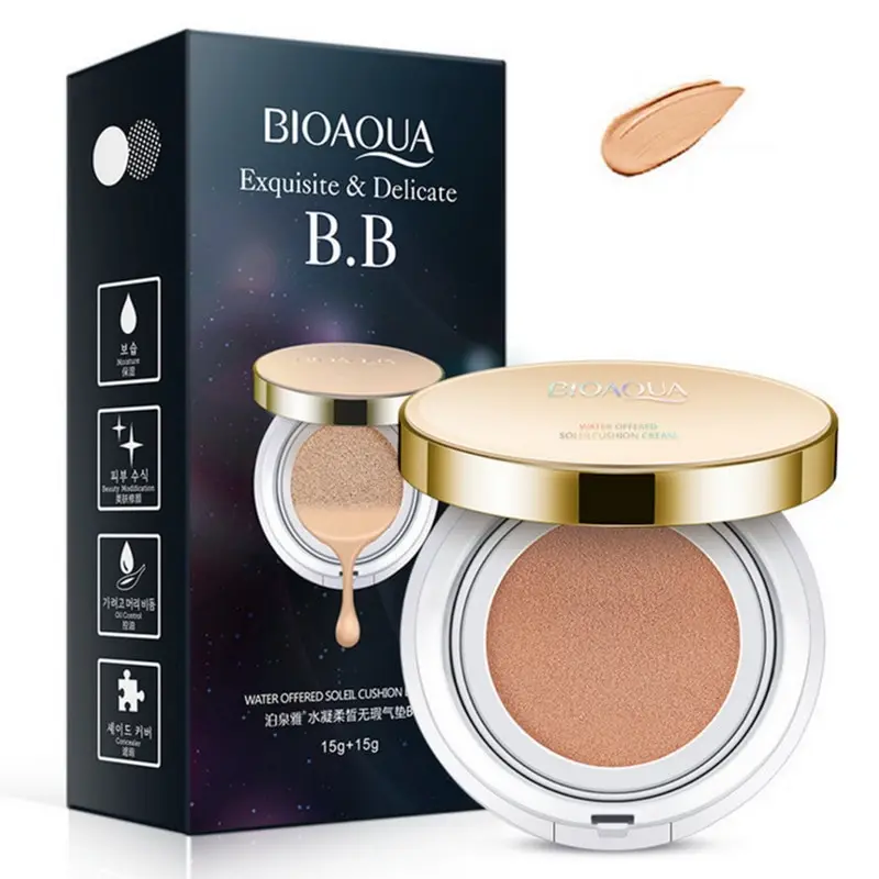 Увлажняющий консилер BIOAQUA BB с воздушной подушкой Осветляющий крем для основы