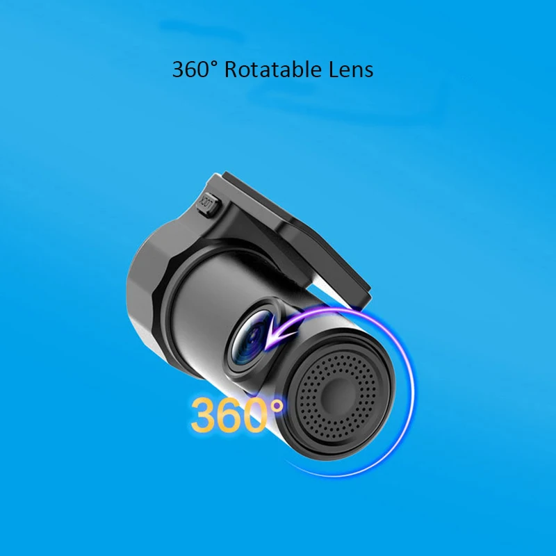 Мини Автомобильный видеорегистратор Wi-Fi 1080P Full HD Автомобильная камера видео