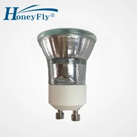 honeyfly 3pcs dimmable mr11 gu10 halogen lamp 35w c35mm 230v mini halogen bulb 3000k halogen lamba spot light gu10 halojen